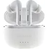 Image de Intenso T302A Oreillette Bluetooth Stereo blanc Noise Cancelling Affichage de la charge de la batterie, micro-casque, boîtier de charge, commande tactile
