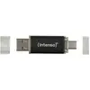 Image de Intenso Twist Line (512 Go, USB-A, USB-C), Clé USB, Argent, Gris