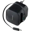 Image de Intenso POWER ADAPTER 1XUSB-A/1XUSB-C/WHITE 7806520 (65 W, 2 ports), Chargeur USB, Noir