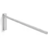 Image de Zack, Porte-serviettes + crochets pour serviettes, Porte-serviettes Barre porte-serviettes CARVO 44 cm en acier inoxydable mat