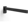 Image de Zack, Porte-serviettes + crochets pour serviettes, Porte-serviettes LINEA acier inoxydable noir mat pour montage mural