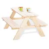 Image de Pinolino - Table picnic Nicki pour 4 enfants - brut