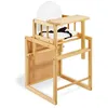 Image de Chaise Haute Lene en bois Naturel