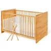 Image de Lit bebe Evolutif Pinolino Natura L 144 x P 77 x H 80