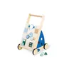 Image de Pinolino TITUS Chariot d'activités bleu tilleul et MDF laqué clair