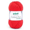Image de Fil à tricoter COTTON FUN - Gründl - certifié Oeko-Tex(...) - 06 Rouge