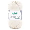 Image de Fil à tricoter COTTON FUN - Gründl - certifié Oeko-Tex(...) - 02 Ecru
