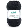 Image de Fil à tricoter COTTON FUN - Gründl - certifié Oeko-Tex(...) - 16 Noir