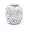 Image de Fil à tricoter brillant GLITTER - Grundl(...) - 8202 Argent