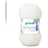 Image de Laine à chaussettes à tricoter HOT SOCKS UNI - Grundl - certifiée Oeko-Tex(...) - 01 Ecru