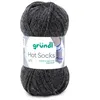 Image de Laine à chaussettes à tricoter HOT SOCKS UNI - Grundl - certifiée Oeko-Tex(...) - 05 Noir