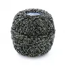 Image de Fil à tricoter brillant GLITTER - Grundl(...) - 8213 Noir