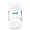 Image de Fil à tricoter COTTON QUICK UNI - Gründl - PPSC - certifié Oeko-Tex(...) - 101 Ecru