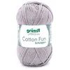 Image de Fil à tricoter COTTON FUN - Gründl - certifié Oeko-Tex(...) - 27 Gris
