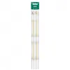 Image de Aiguilles à tricoter 35 cm en bambou De Luxe N°3 à 8 - Grundl(...) -