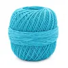 Image de Coton à crocheter HAKELGARN 10 - Grundl - certifié Oeko-Tex(...) - Bleu (09)