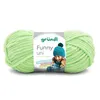 Image de Fil à tricoter effet velour FUNNY - Grundl - 100 Gr - Oeko-Tex(...) - 21 Vert
