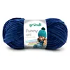 Image de Fil à tricoter effet velour FUNNY - Grundl - 100 Gr - Oeko-Tex(...) - 25 Bleu