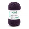 Image de Fil à tricoter durable SECOND LIFE - 100GR - Grundl - Certifié Oeko-Tex(...) - Violet (03)