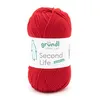 Image de Fil à tricoter durable SECOND LIFE - 100GR - Grundl - Certifié Oeko-Tex(...) - Rouge (06)