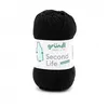 Image de Fil à tricoter durable SECOND LIFE - 100GR - Grundl - Certifié Oeko-Tex(...) - Noir (15)