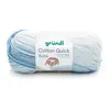 Image de Pelote de coton COTTON QUICK BATIK 100 Gr - PPSC - Grundl - Certifié Oeko-tex(...) - 02 Bleu