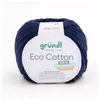 Image de Pelote de coton organique ECO COTTON - Gründl(...) - 16 Bleu