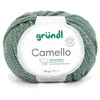 Image de Pelote de Laine Mérinos et Chameau CAMELLO de Gründl - Fil Naturel Doux et Thermorégulateur(...) - 05 Vert