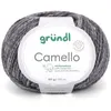 Image de Pelote de Laine Mérinos et Chameau CAMELLO de Gründl - Fil Naturel Doux et Thermorégulateur(...) - 07 Noir
