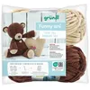 Image de Kit de crochet Gründl Teddy le Nounours   Créez votre ours en coton 100 % doux en fil Funny certifié OEKO-TEX(...) - Multicolore