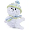 Image de Kit de crochet Gründl Robbie le Phoque   Créez votre phoque amigurumi en 100 % coton(...) - Blanc