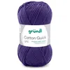 Image de Fil à tricoter COTTON QUICK UNI - Gründl - PPSC - certifié Oeko-Tex(...) - 161 Violet