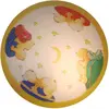 Image de Niermann Stand By, Lampe pour enfant, Niermann Ourson Plafonnier 2 fois E27 Multicolore, Multicolore
