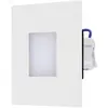 Image de EVN-Lichttechnik, Spot encastrable, Applique murale encastrée à LED (Acier inoxydable, Plastique opale)