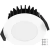 Image de EVN, Spot encastrable, L54N070125 Downlight à LED SOLIDO ws (Aluminium, Plastique opale)