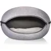 Image de CanadianCat Nid de chat gris uni (Chat), Panier pour chien + chat