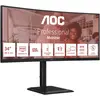 Image de AOC CU34E4CV (3440 x 1440 pixels, 34"), Moniteur, Noir