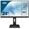 Image de AOC X24P1 - Écran LED - 24" - 1920 x 1200 Full HD (1080p) @ 60 Hz - IPS - 300 cd/m² - 1000:1 - 4 ms - HDMI, DVI, DisplayPort, VGA - haut-parleurs