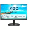 Image de AOC 24B2XDAM - B2 Series - écran LED - 24" (23.8" visualisable) - 1920 x 1080 Full HD (1080p) @ 75 Hz - VA - 250 cd/m² - 3000:1 - 4 ms - HDMI, DVI, VGA - haut-parleurs - noir