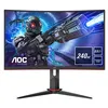 Image de Ecran PC Gaming AOC C27G2ZE/BK 27" Ecran incurvé Noir et rouge