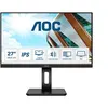 Image de AOC Q27P2Q - Écran LED - 27" - 2560 x 1440 QHD @ 75 Hz - IPS - 300 cd/m² - 1000:1 - 4 ms - HDMI, VGA, DisplayPort - haut-parleurs - noir