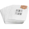 Image de Kärcher, Aspirateur industriel : accessoires, sacs filtrants en polaire 3 plis 10 pcs. CV 30/1 - 48/2