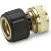 Image de Kärcher, Raccord de tuyau + connecteur de tuyau, Raccord de tuyau (Arrêt d'eau, Attelage, Raccord de tuyau, 19 mm)