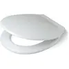 Image de Pagette, Abattant WC, Siège de WC Exklusiv Highline avec couvercle, avec dispositif d'abaissement automatique blanc