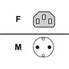 Image de Fujitsu Raccordement secteur par câble D 1,8m (1.80 m), Câble d'alimentation, Noir