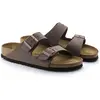 Image de Birkenstock, Unisexe, Sandales, Arizona Birko-Flor Nubuk Normal, Marron, (42)