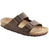 Image de Birkenstock, Unisexe, Sandales, Arizona Birko-Flor Nubuk Normal, Marron, (44)