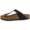 Image de Birkenstock, Femmes, Sandales, Gizeh Birko-Flor Étroit, Noir, (36)