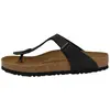 Image de Birkenstock, Femmes, Sandales, Gizeh Birko-Flor étroit, Noir, (39)