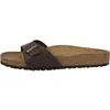Image de Birkenstock, Femmes, Sandales, Madrid Birko-Flor étroit, Marron, (36)